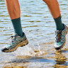 Водонепроницаемые носки DEXSHELL ULTRA THIN CREW серо-голубой S (36-38) DS683MPBS